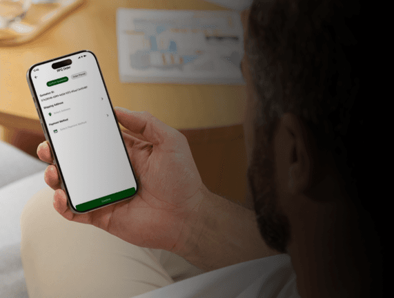Order management step